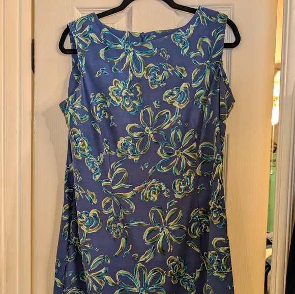 U2 Wear Me Out Blue Floral Dress - Picture 1 of 2
